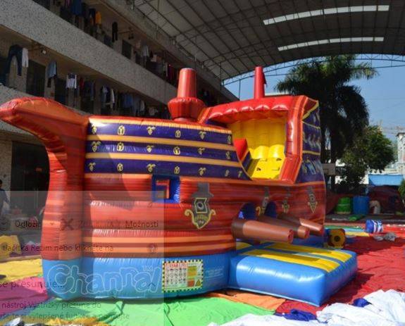 Pronájem nafukovací lodi