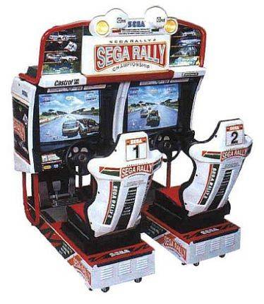 Motosimulátor SEGA RALLY 2