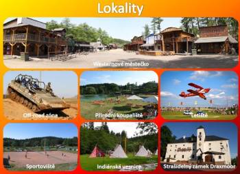 Šikland - zábavní areál a westernové městečko